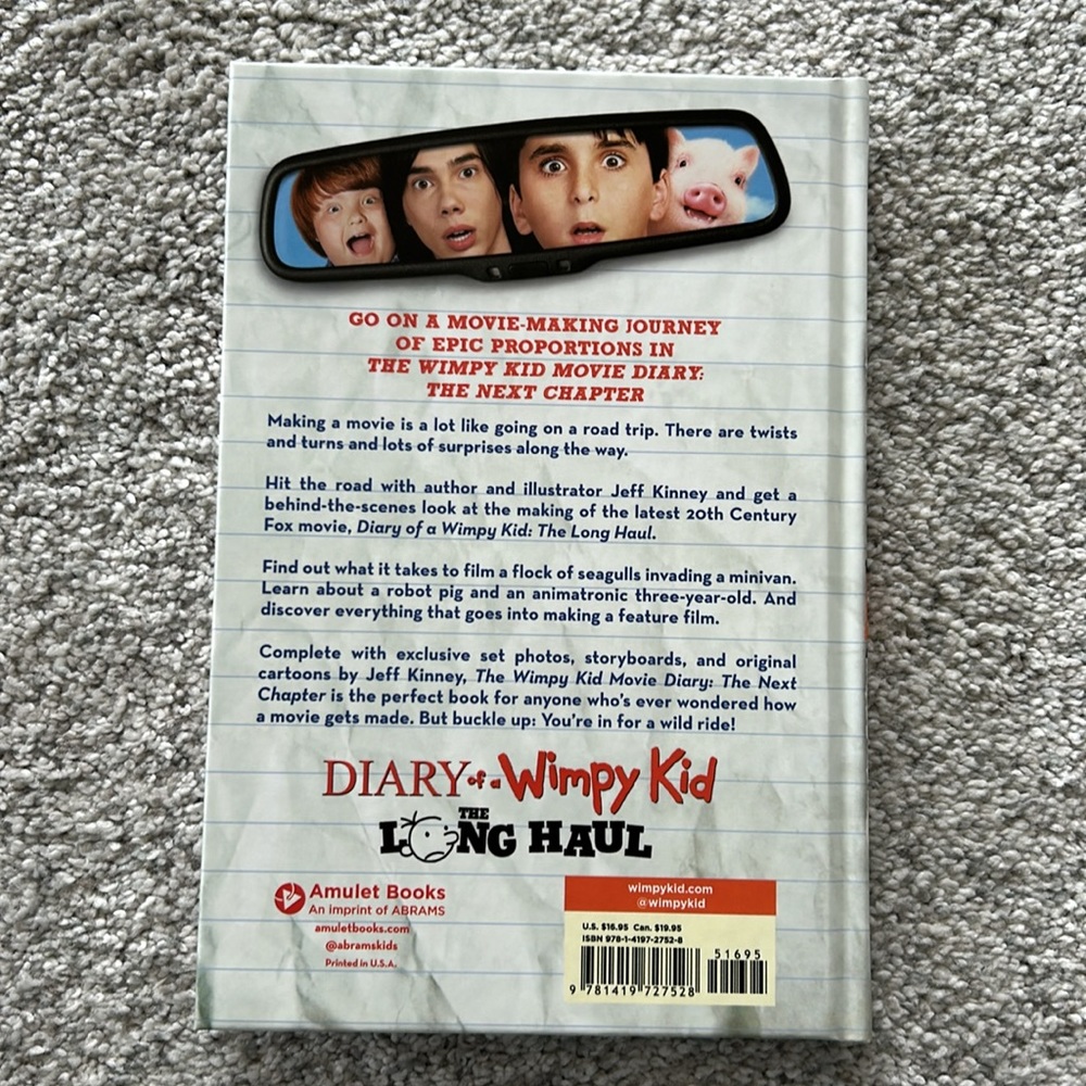 The Wimpy Kid Movie Diary The Next Chapter by Jeff Kinney - Picture 2 of 4